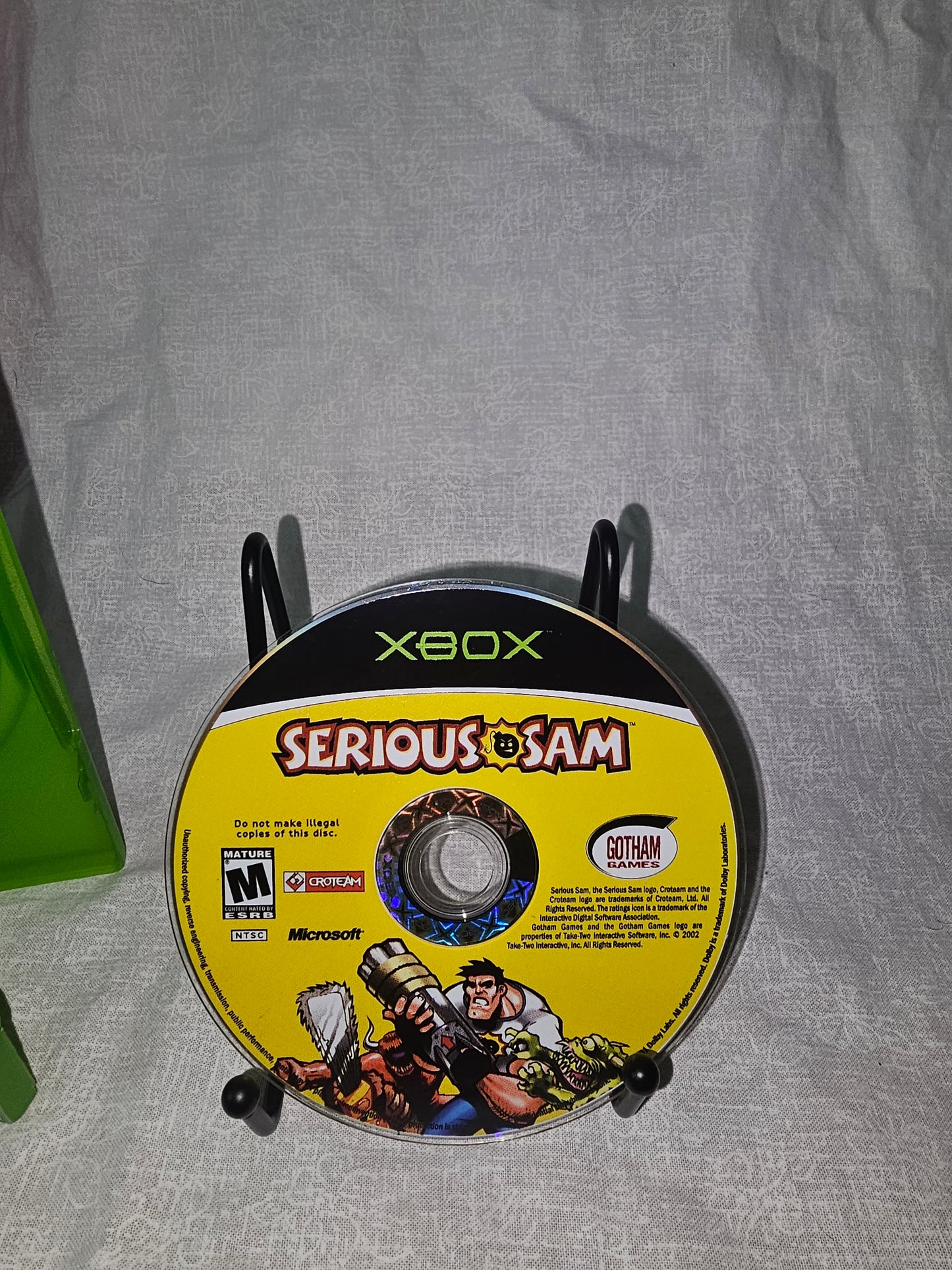 Serious Sam (Microsoft Xbox, 2002) Complete W/ Manual CIB - Tested GOT-29208