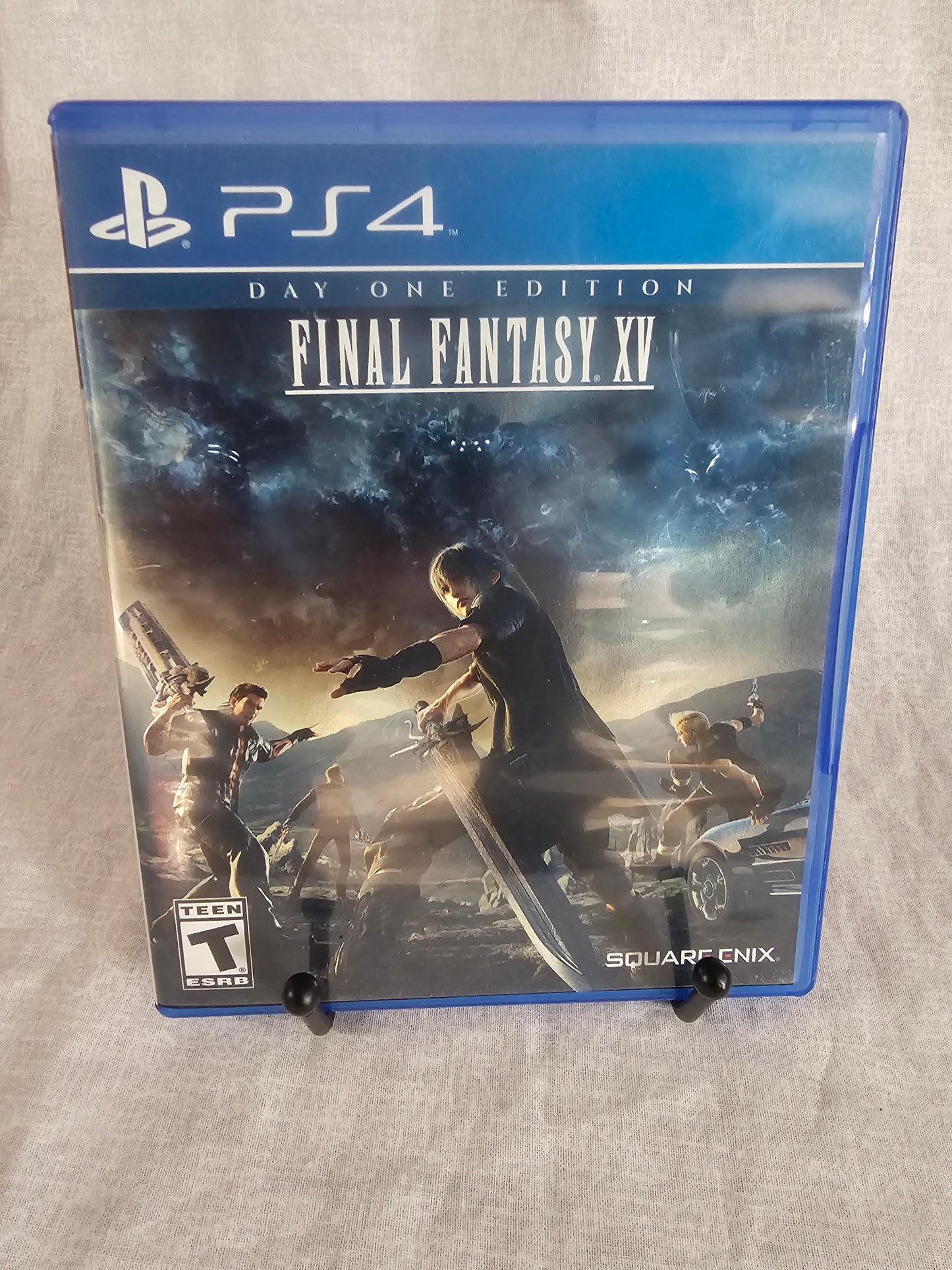 Final Fantasy XV (PlayStation 4, 2016) Complete CIB With Inserts Case Game Disc Excellent