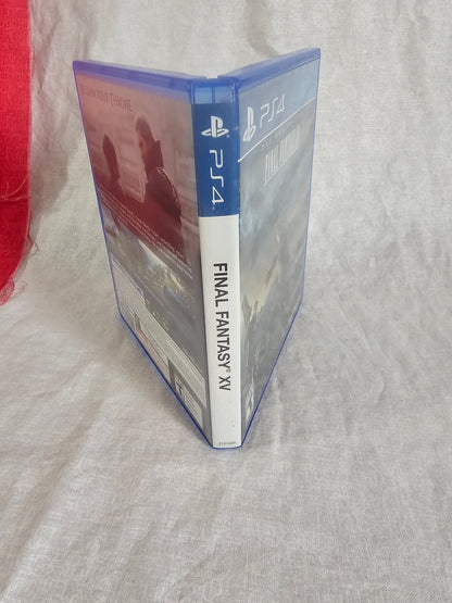Final Fantasy XV (PlayStation 4, 2016) Complete CIB With Inserts Case Game Disc Excellent