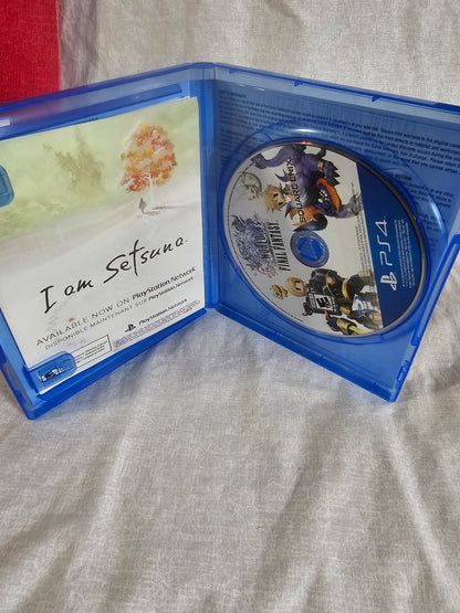 World Of Final Fantasy (Sony PlayStation 4, 2016) PS4 Complete Disc Very Good