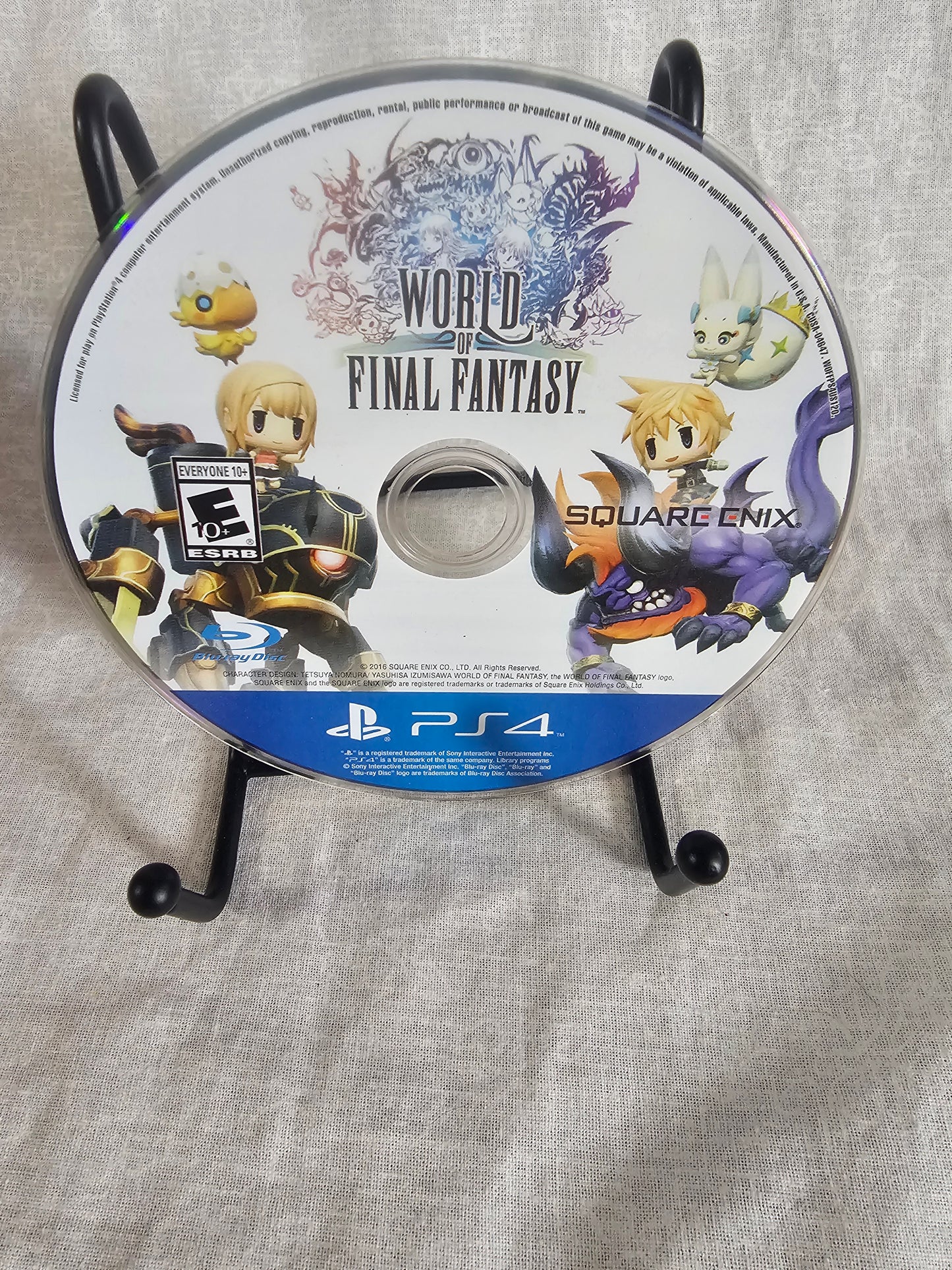 World Of Final Fantasy (Sony PlayStation 4, 2016) PS4 Complete Disc Very Good