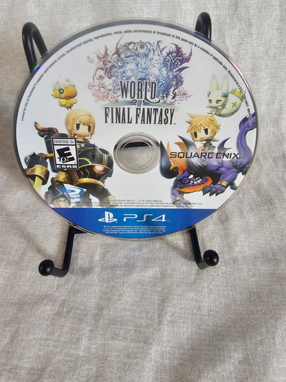 World Of Final Fantasy (Sony PlayStation 4, 2016) PS4 Complete Disc Very Good