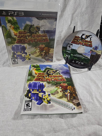 3D Dot Game Heroes [Sony PS3, PlayStation 3, 2010] Complete