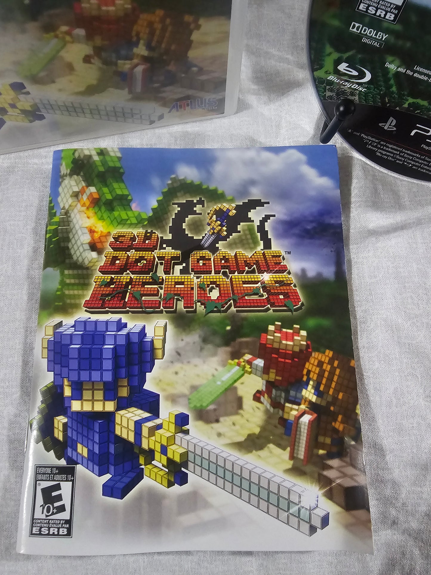 3D Dot Game Heroes [Sony PS3, PlayStation 3, 2010] Complete