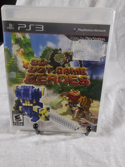 3D Dot Game Heroes [Sony PS3, PlayStation 3, 2010] Complete