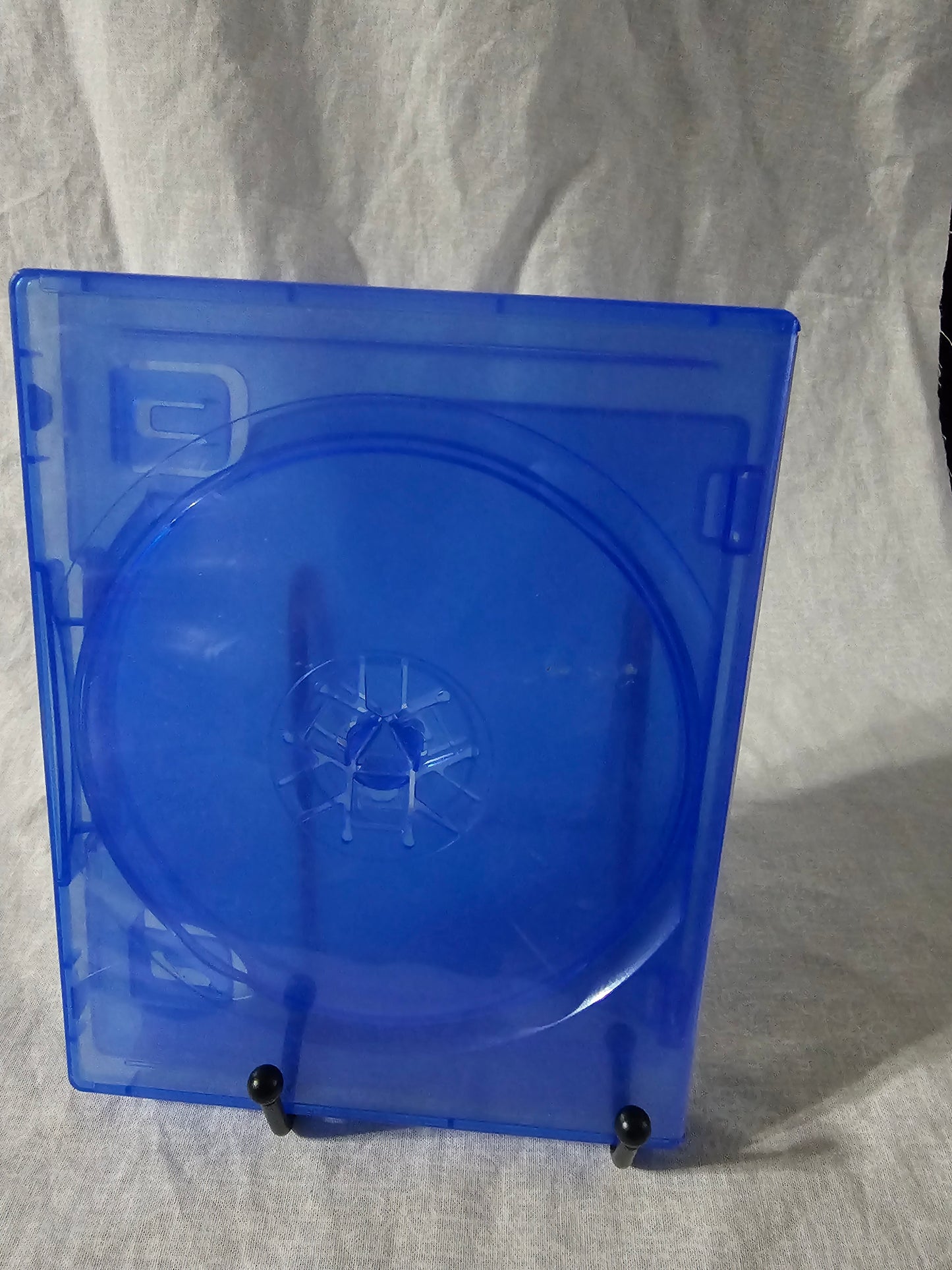 Blue Double Discs Case Game Cover Replacement Case For PlayStation 4 PS4 Mint