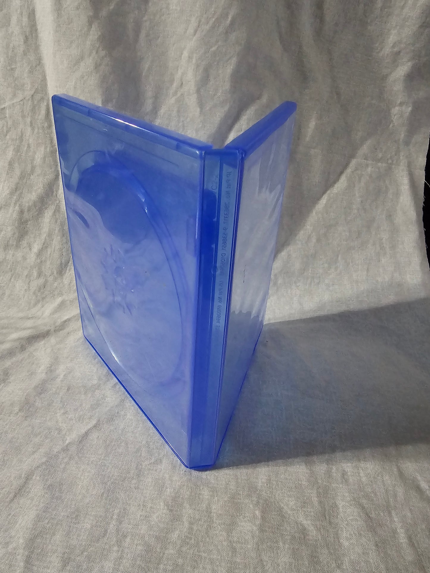 Blue Double Discs Case Game Cover Replacement Case For PlayStation 4 PS4 Mint