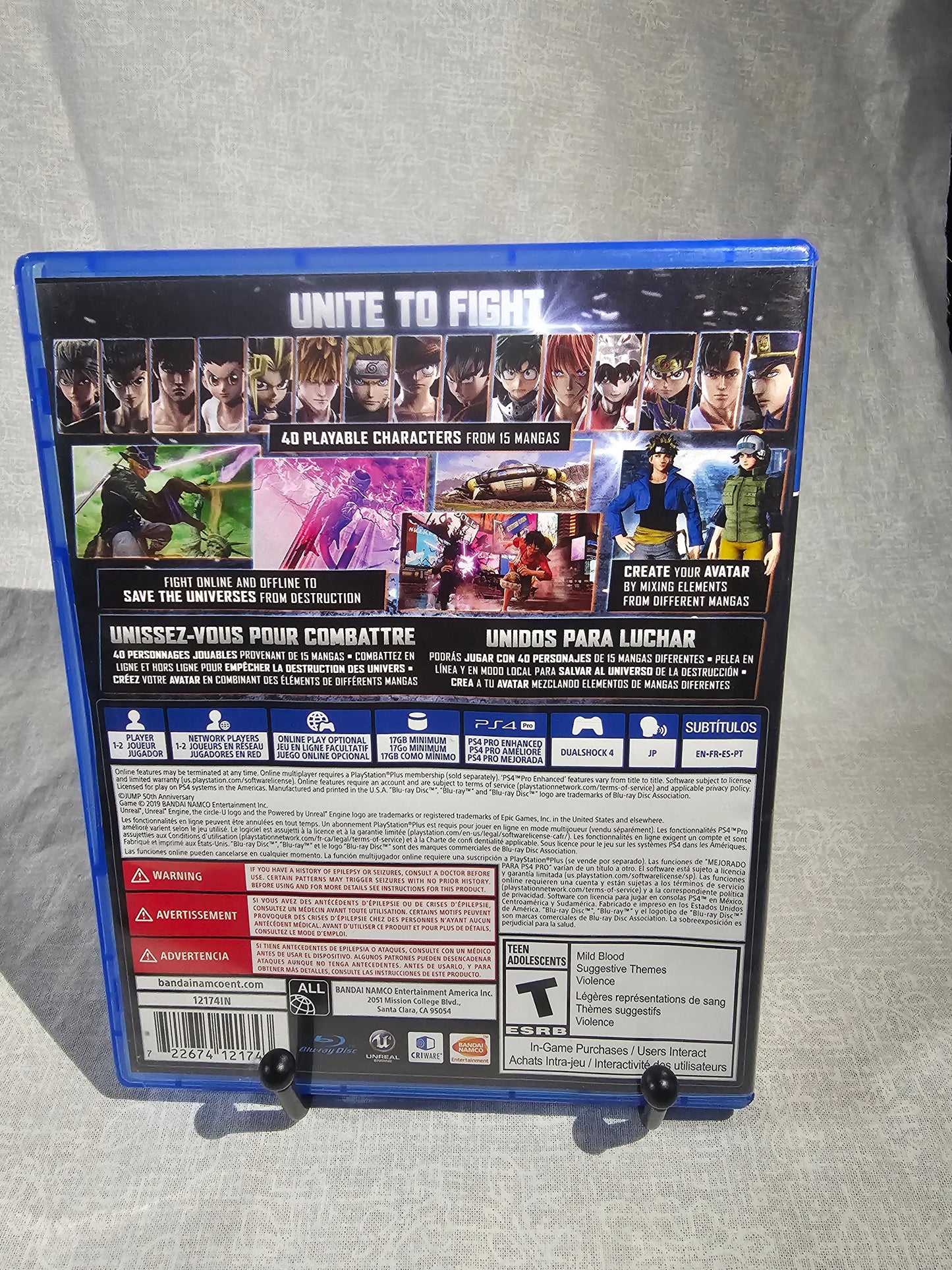 Jump Force (Sony PlayStation 4 PS4, 2019) Complete CIB