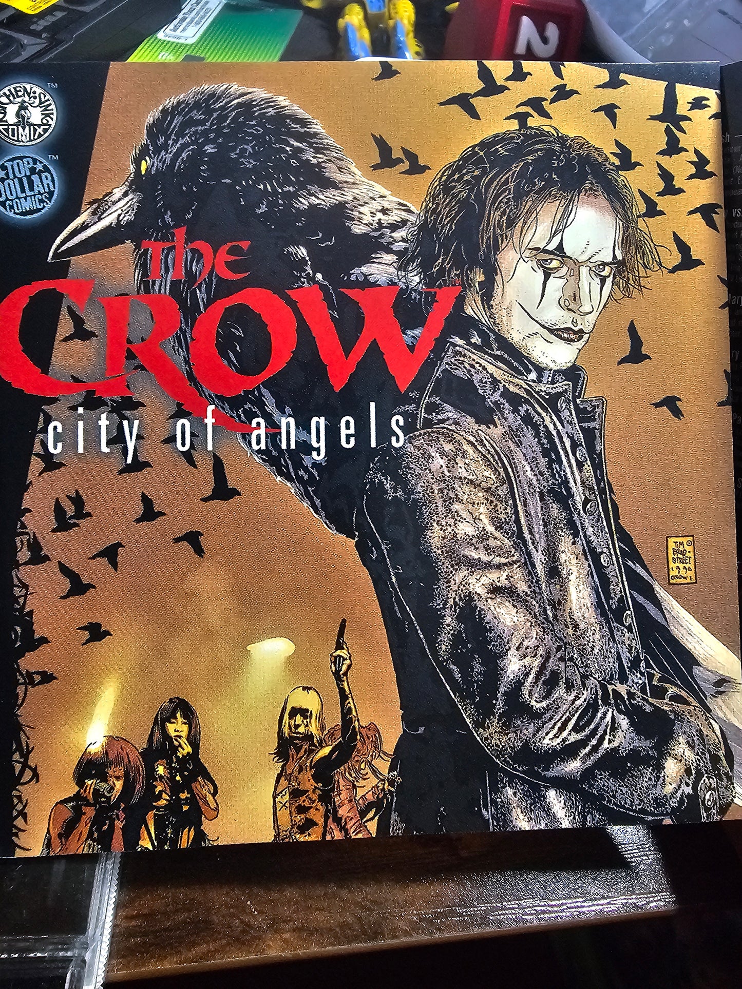 The Crow City of Angels Soundtrack CD Deftones Hole Korn Comic Insert MH-62047-2