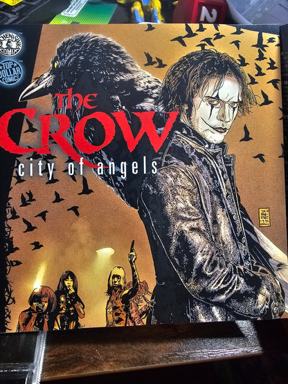The Crow City of Angels Soundtrack CD Deftones Hole Korn Comic Insert MH-62047-2