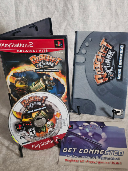 Ratchet & Clank: Going Commando (Sony PlayStation 2, 2003) Complete Registration