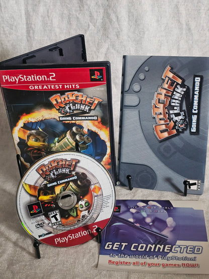 Ratchet & Clank: Going Commando (Sony PlayStation 2, 2003) Complete Registration