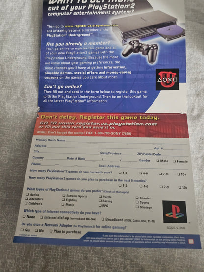 Ratchet & Clank: Going Commando (Sony PlayStation 2, 2003) Complete Registration