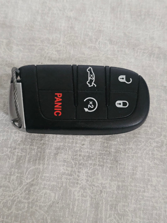 Oem Electronic 5 Button Remote Start Key Fob For 2019-2023 Chrysler 300 Untested