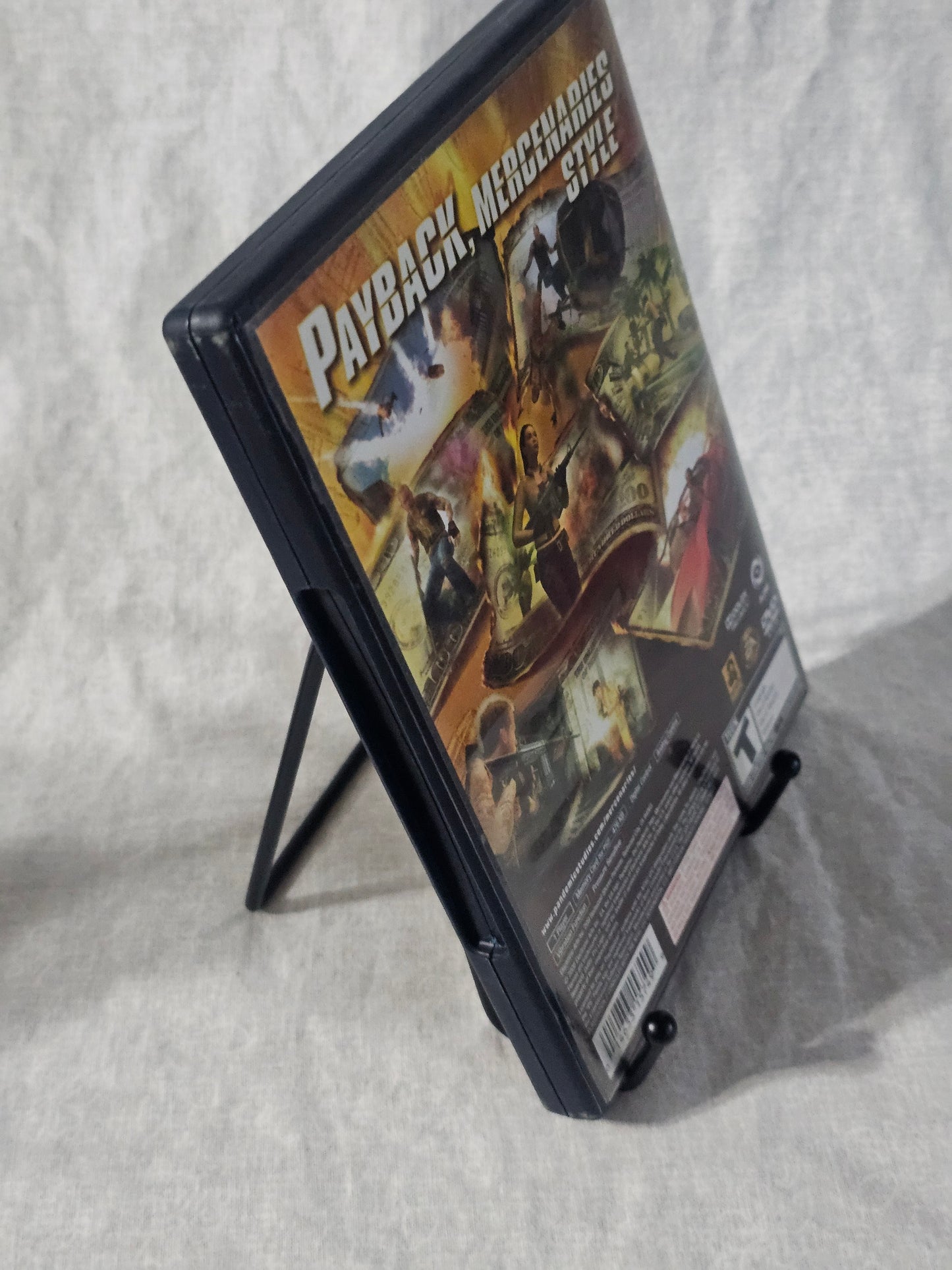 Mercenaries 2: World in Flames (Sony PlayStation 2, 2008) Complete Tested