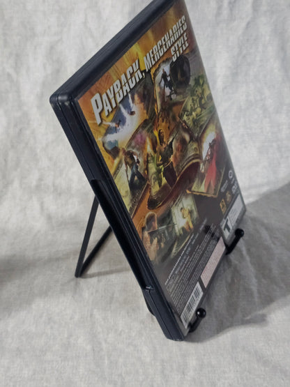 Mercenaries 2: World in Flames (Sony PlayStation 2, 2008) Complete Tested