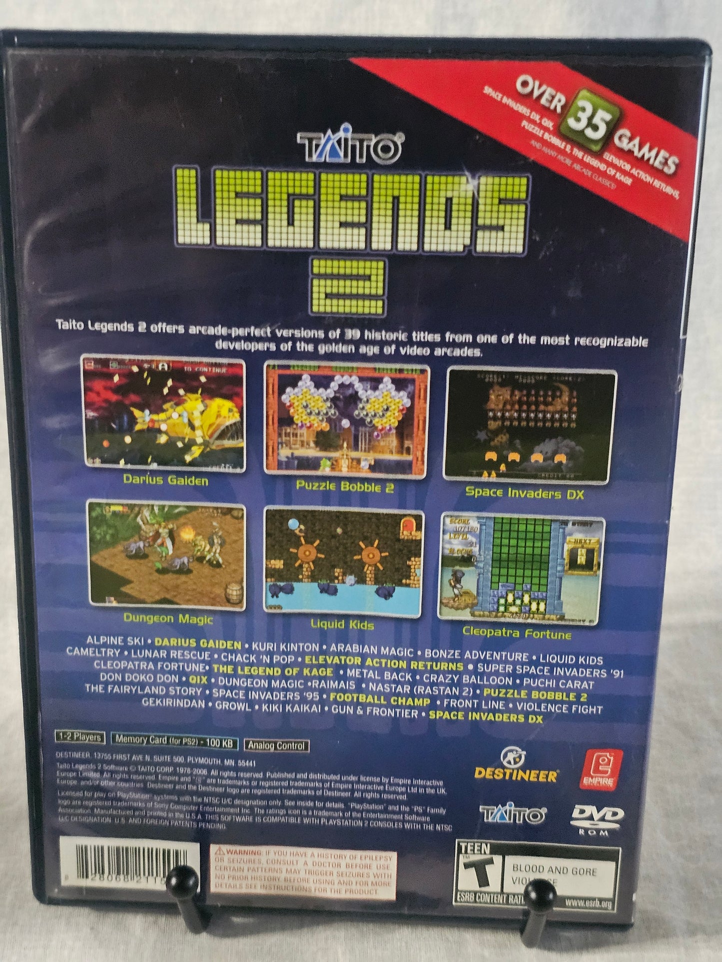 Taito Legends 2 (Sony PlayStation 2, 2007)