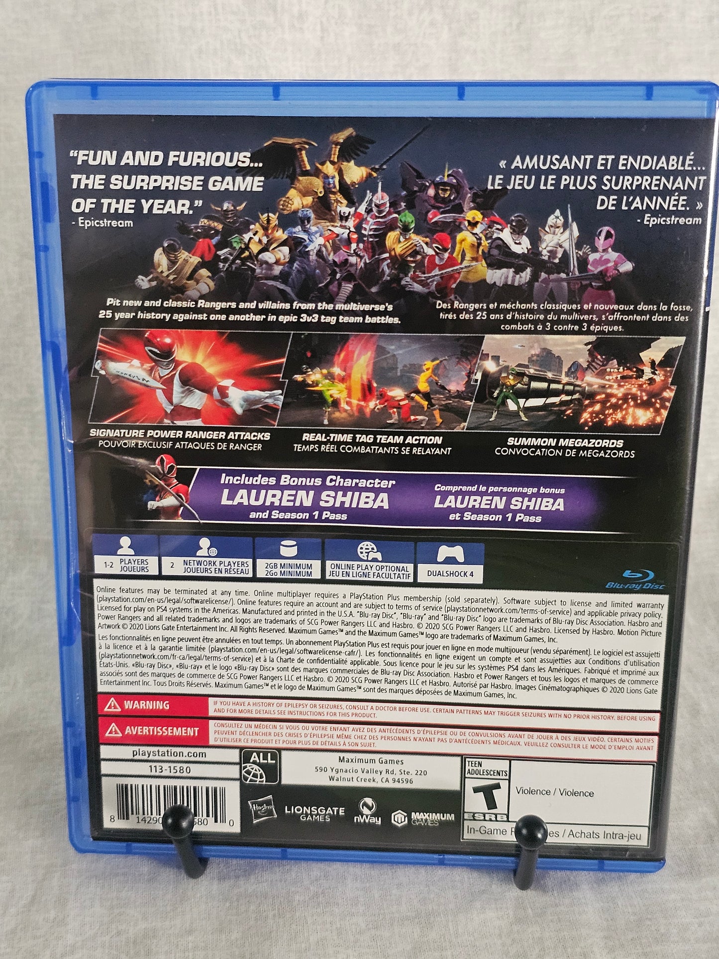 Power Rangers: Battle for the Grid Collector's Edition (PlayStation 4, 2020)