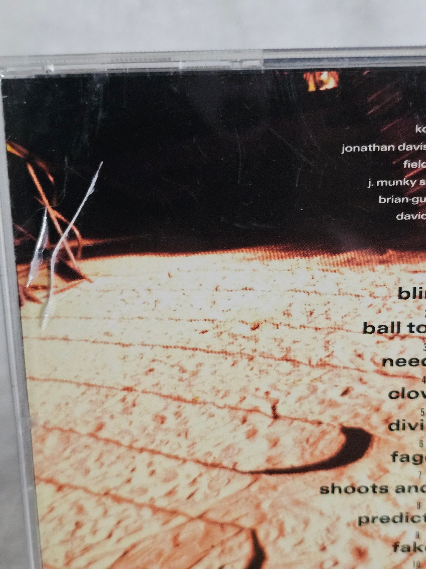 Korn Self Titled Debut CD 1994 Epic EK 66633 Jonathan Davis Brian Welch Munky