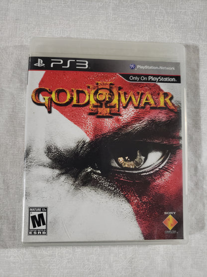 God of War III 3 PS3 (Sony PlayStation 3, 2010) CIB Complete