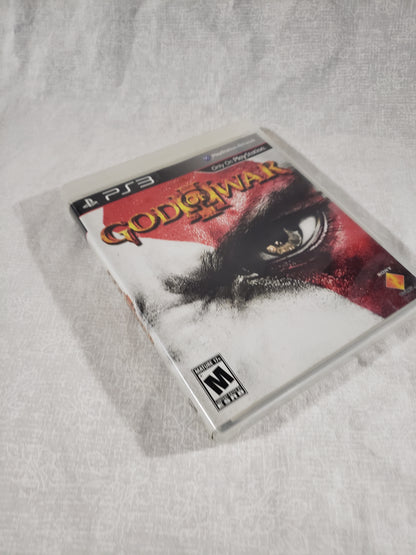 God of War III 3 PS3 (Sony PlayStation 3, 2010) CIB Complete