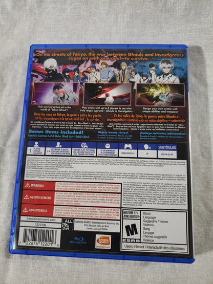 Tokyo Ghoul: Re Call to Exist (PlayStation 4, 2019) Complete Near Mint 2103928