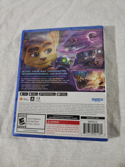 Ratchet & Clank: Rift Apart (PlayStation 5, 2021) New Factory Sealed 3005735