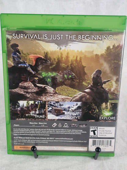 Ark: Survival Evolved (Xbox One, 2017) Complete Excellent Disc CIB