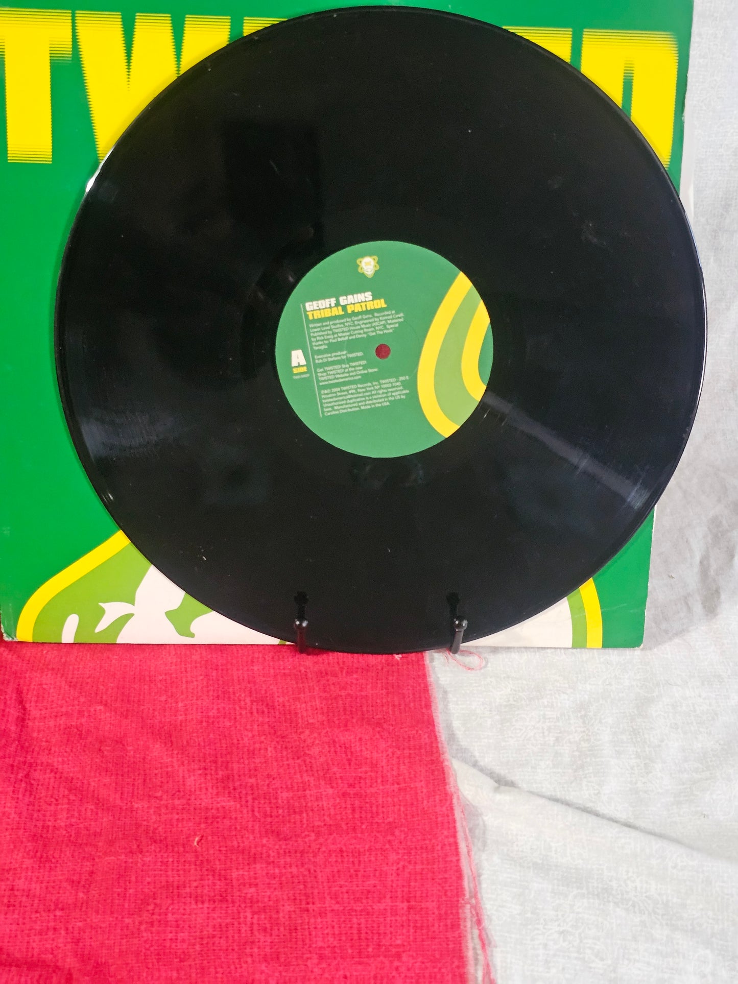 Supercumbo EDM HOUSE Vinyl 12" UK Import Geoff Gains 2004 2 Dance Tribal Patrol