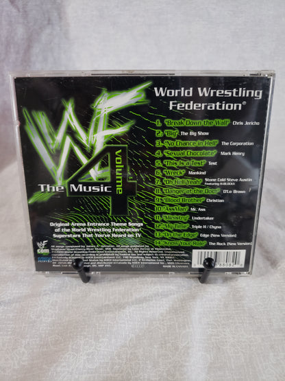 World Wrestling Federation The Music Vol. 4 CD Nov 1999