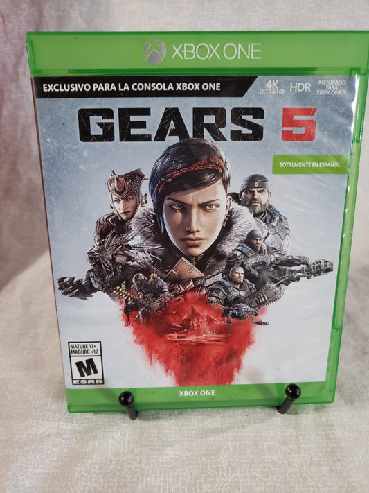 Gears 5 Xbox One Game CIB Totalmente En Espanol In Spanish Language Audio Only