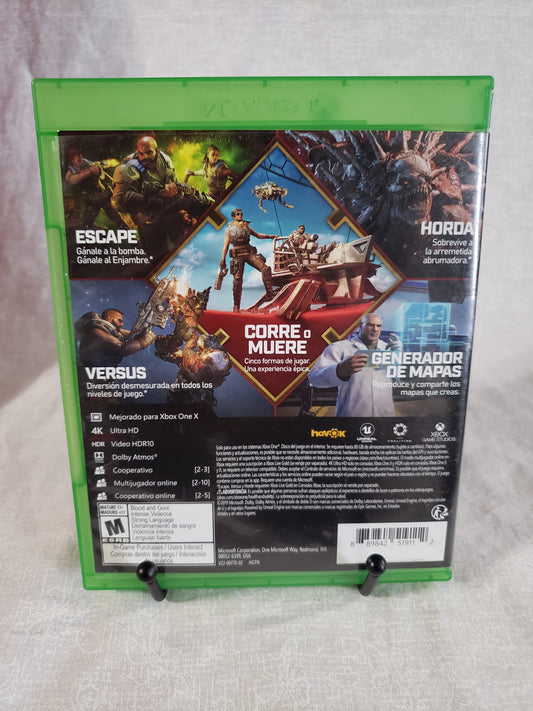 Gears 5 Xbox One Game CIB Totalmente En Espanol In Spanish Language Audio Only