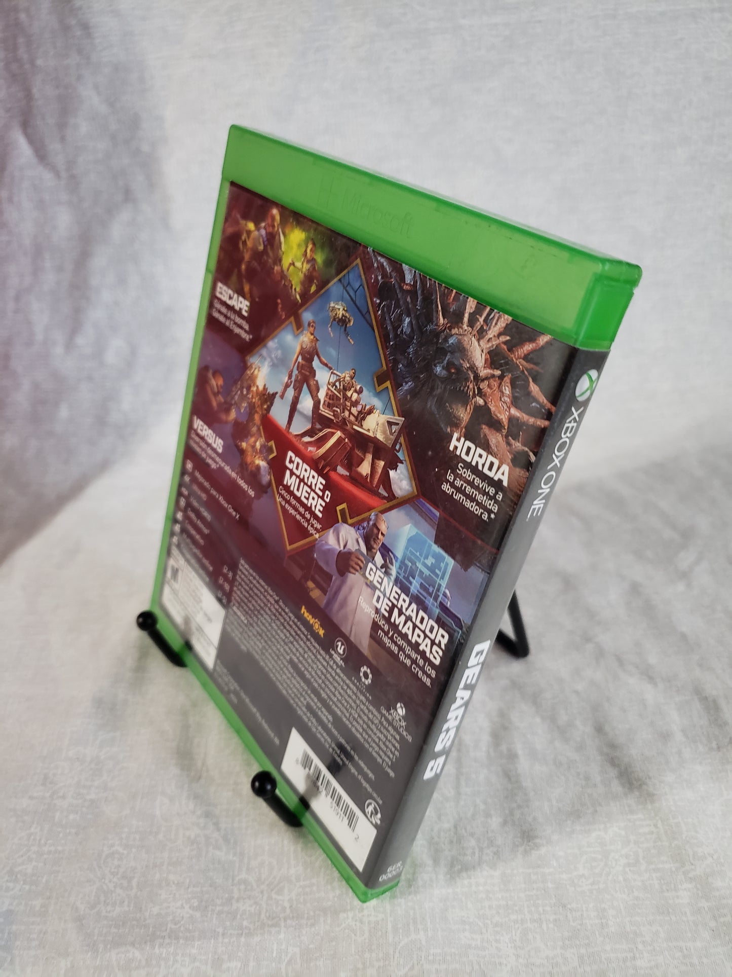 Gears 5 Xbox One Game CIB Totalmente En Espanol In Spanish Language Audio Only