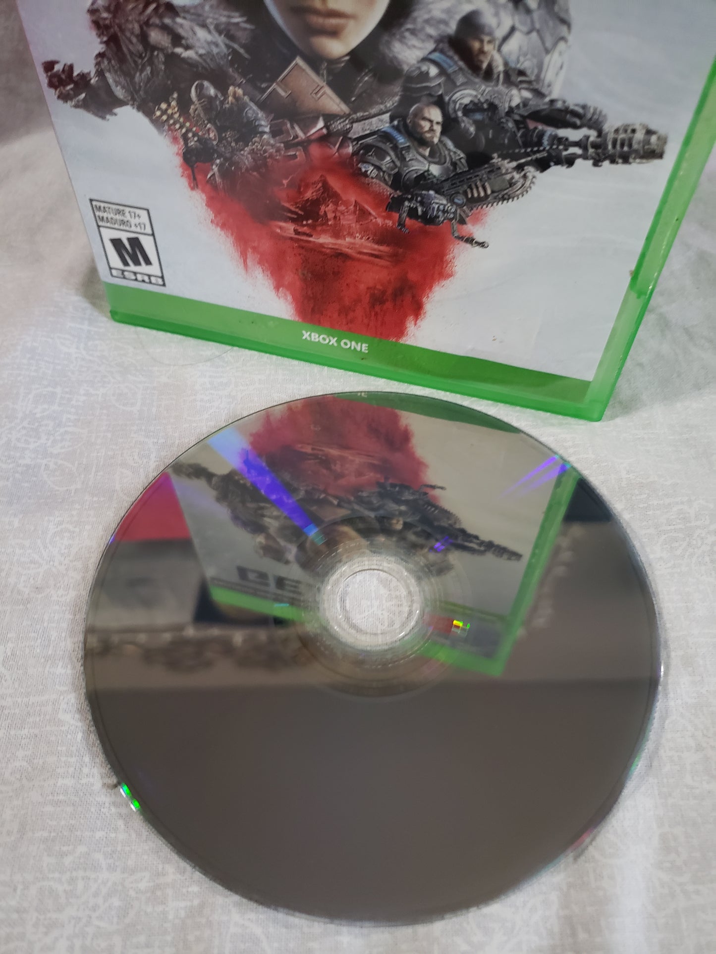 Gears 5 Xbox One Game CIB Totalmente En Espanol In Spanish Language Audio Only