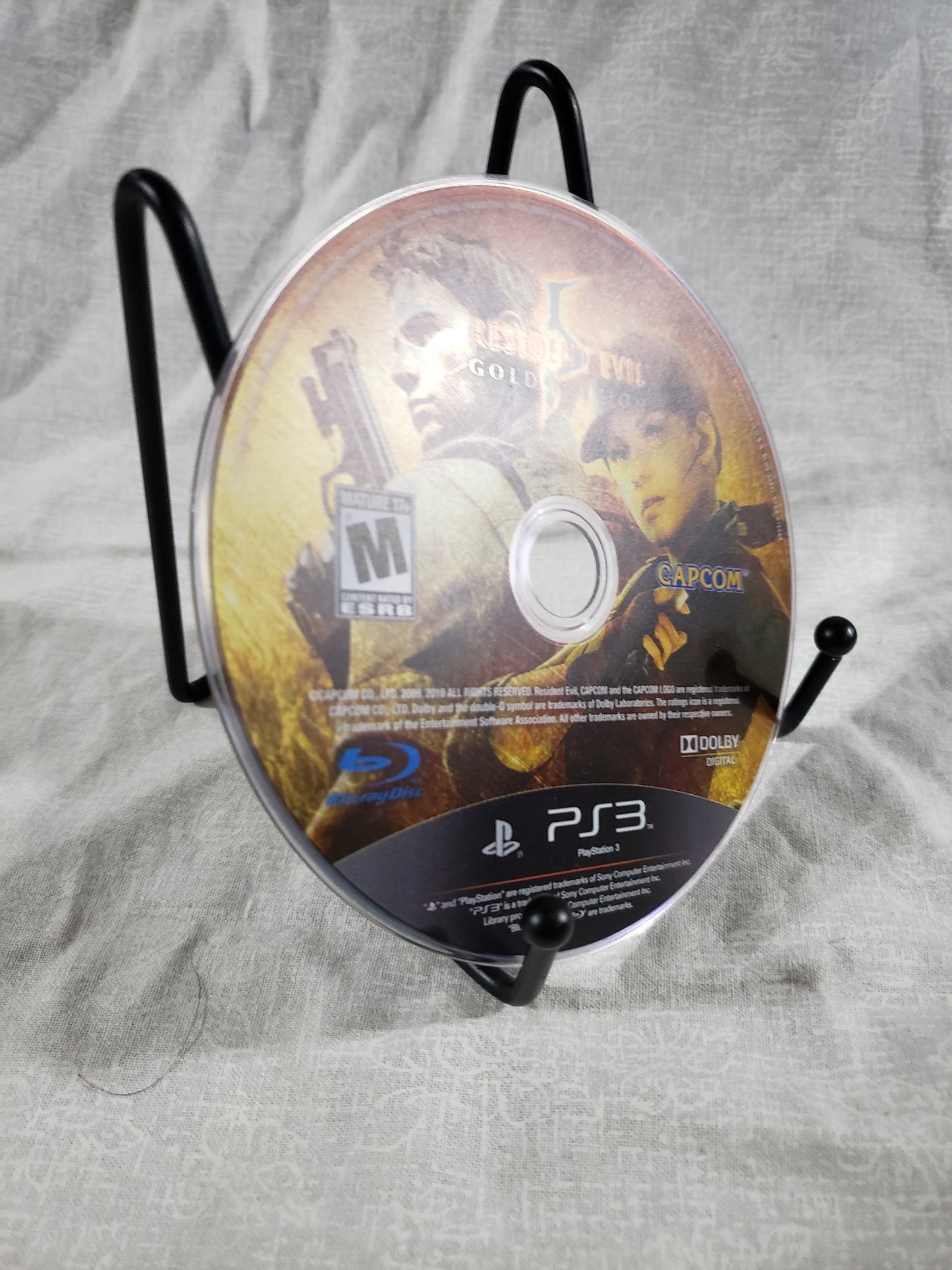 Resident Evil 5 (Sony PlayStation 3, 2009) Tested Very Good Disc Tested