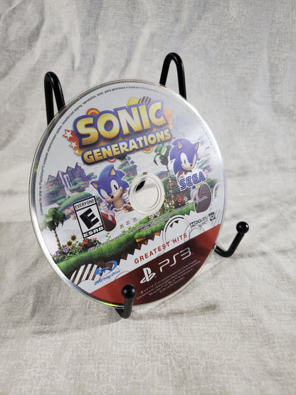 Sonic Generations GH (Sony PlayStation 3, 2011) Videogame Disc Very Good Tested