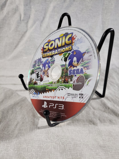 Sonic Generations GH (Sony PlayStation 3, 2011) Videogame Disc Very Good Tested