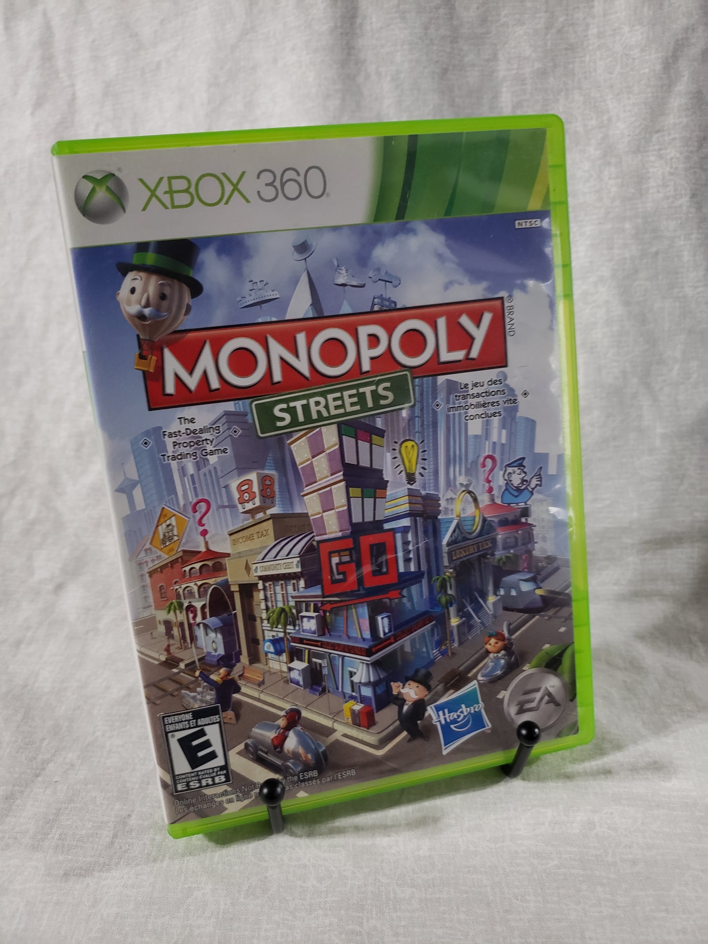 Monopoly Streets (Microsoft Xbox 360, 2010) Complete CIB Very Good
