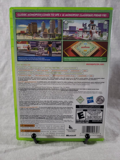 Monopoly Streets (Microsoft Xbox 360, 2010) Complete CIB Very Good