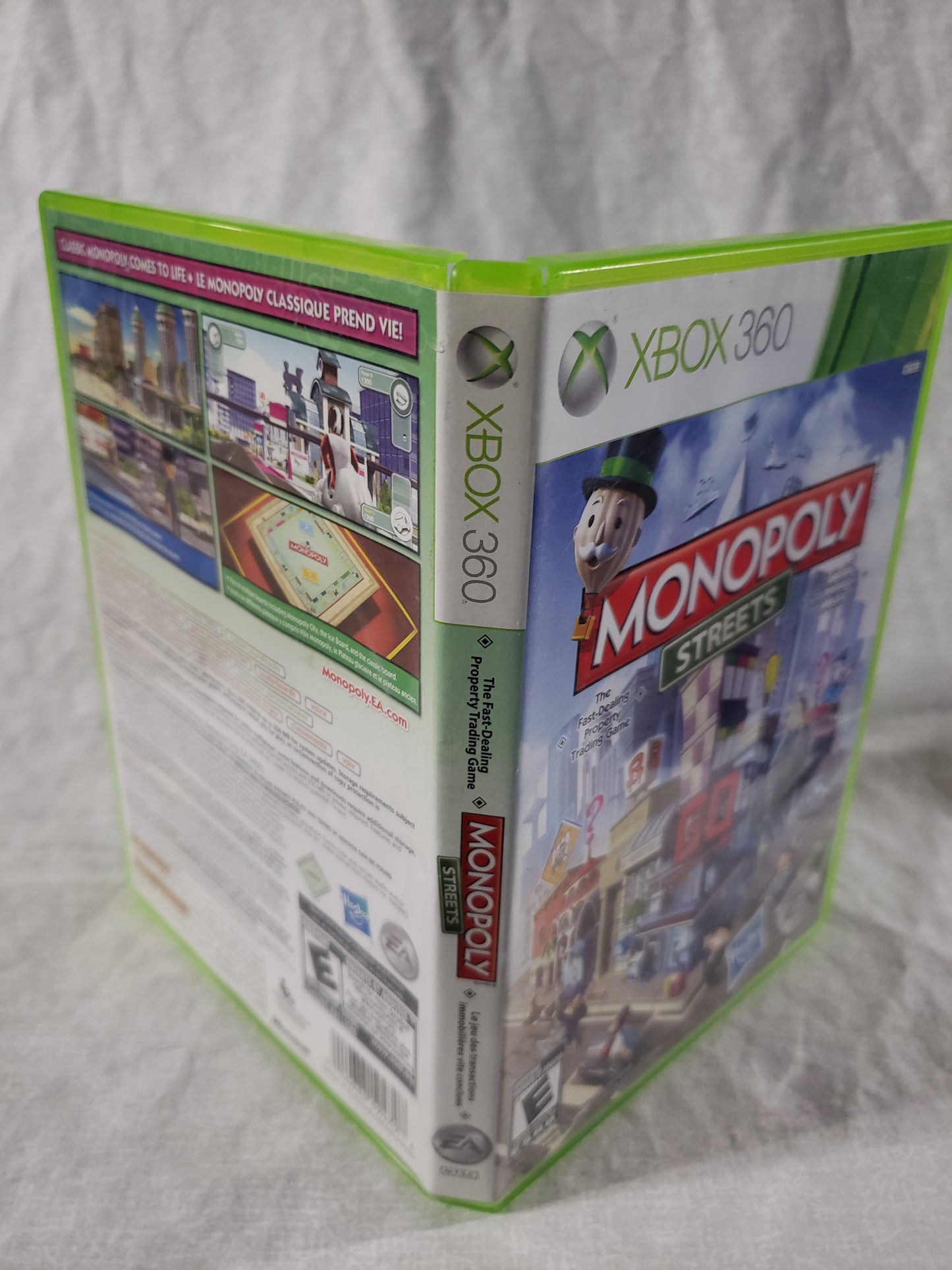Monopoly Streets (Microsoft Xbox 360, 2010) Complete CIB Very Good