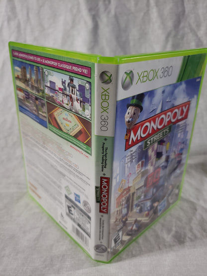 Monopoly Streets (Microsoft Xbox 360, 2010) Complete CIB Very Good