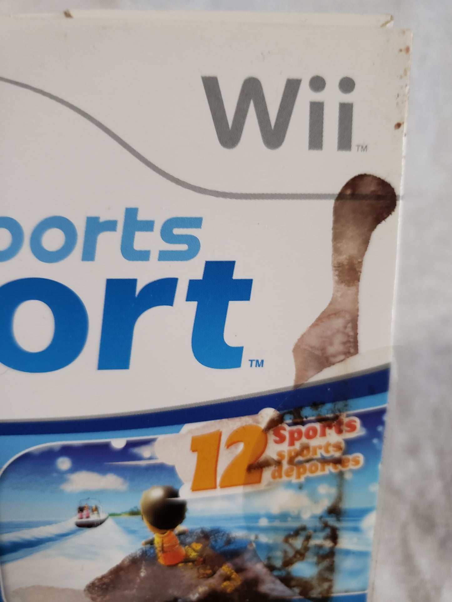 Wii Sports Resort Cardboard Sleeve Only (Nintendo Wii, 2009) RVL-RZTE-USA