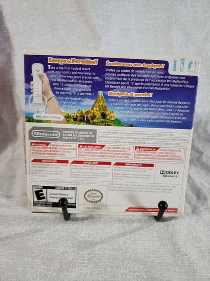 Wii Sports Resort Cardboard Sleeve Only (Nintendo Wii, 2009) RVL-RZTE-USA