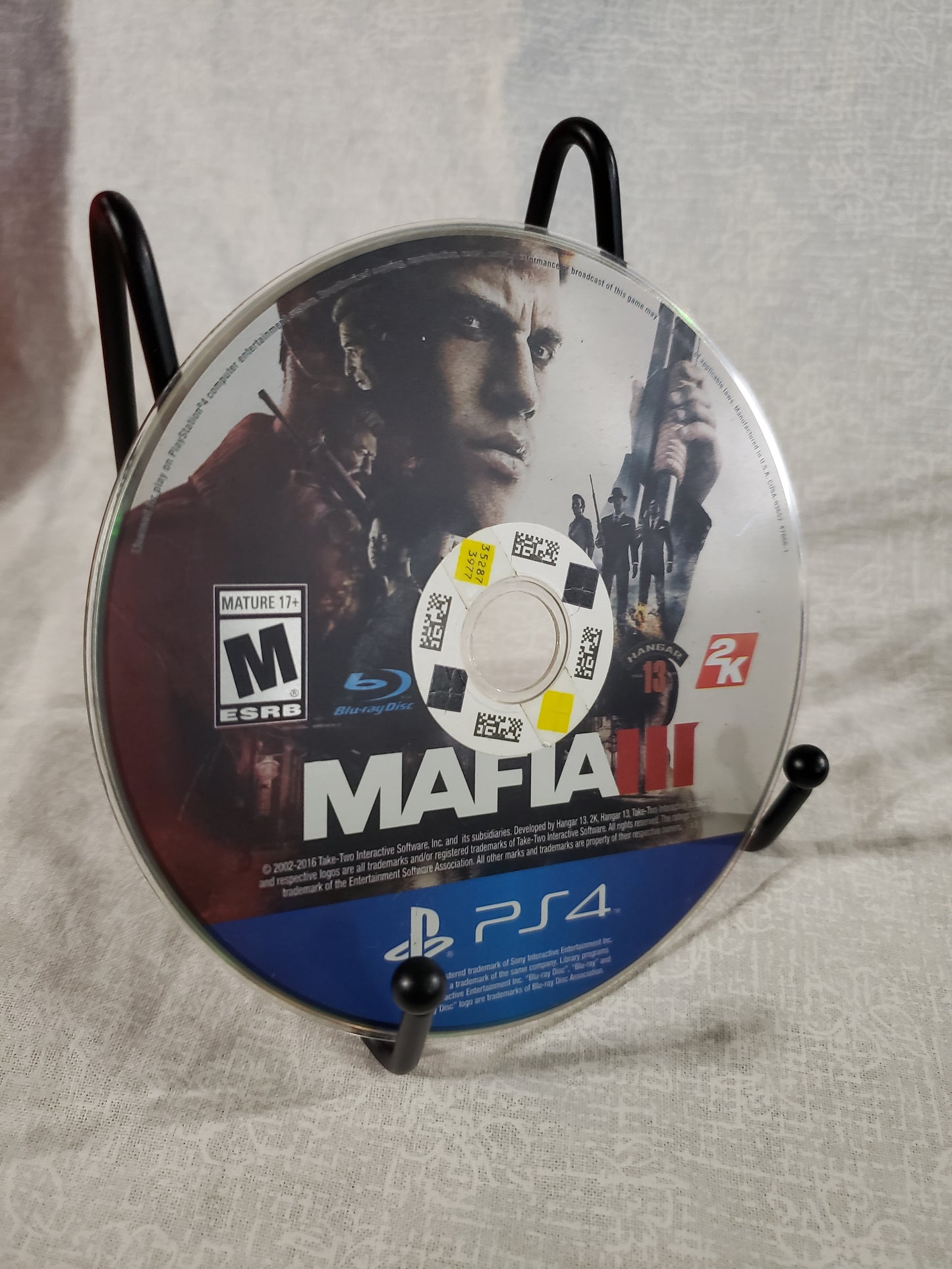 Mafia III (Sony PlayStation 4, 2016) Game Disc Good Tested