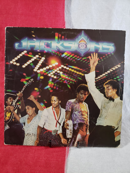 The Jacksons - Live - Double LP Vinyl Record - VG USA Pressing KE2-37545