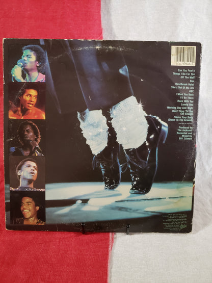 The Jacksons - Live - Double LP Vinyl Record - VG USA Pressing KE2-37545
