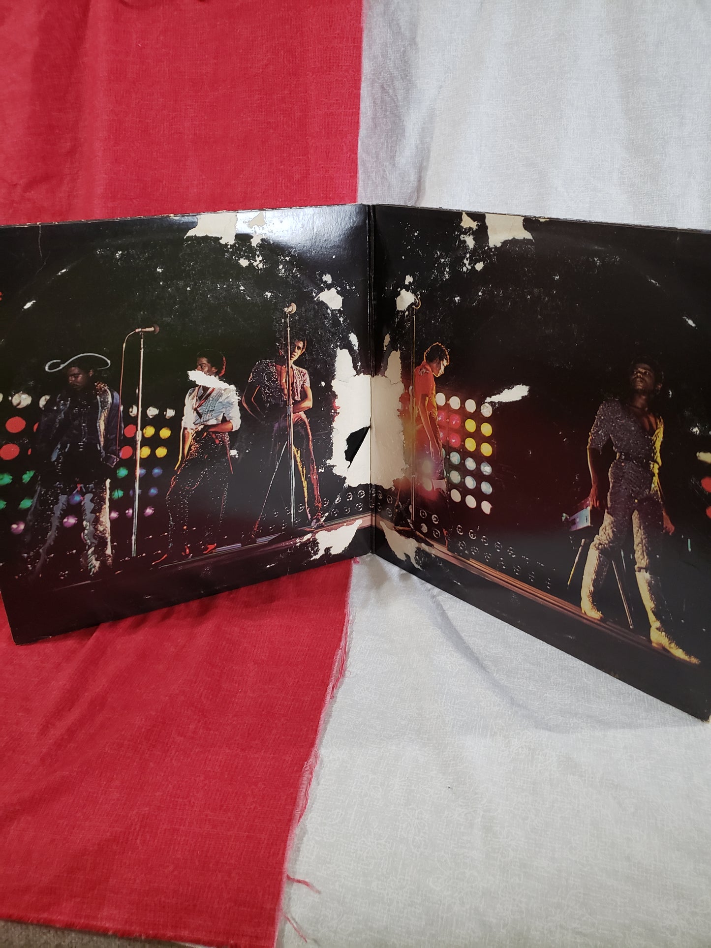 The Jacksons - Live - Double LP Vinyl Record - VG USA Pressing KE2-37545