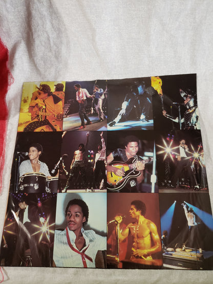 The Jacksons - Live - Double LP Vinyl Record - VG USA Pressing KE2-37545