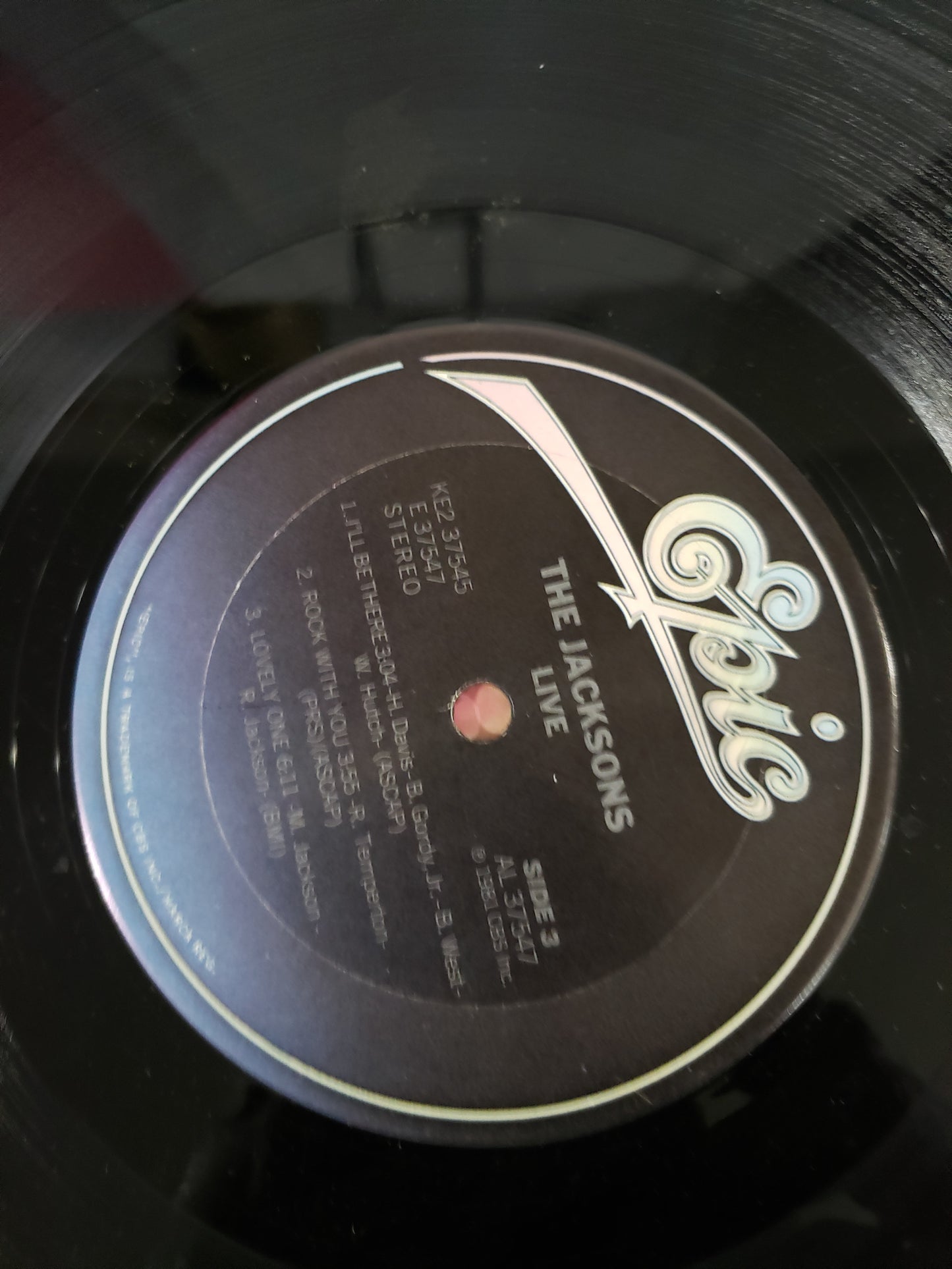 The Jacksons - Live - Double LP Vinyl Record - VG USA Pressing KE2-37545