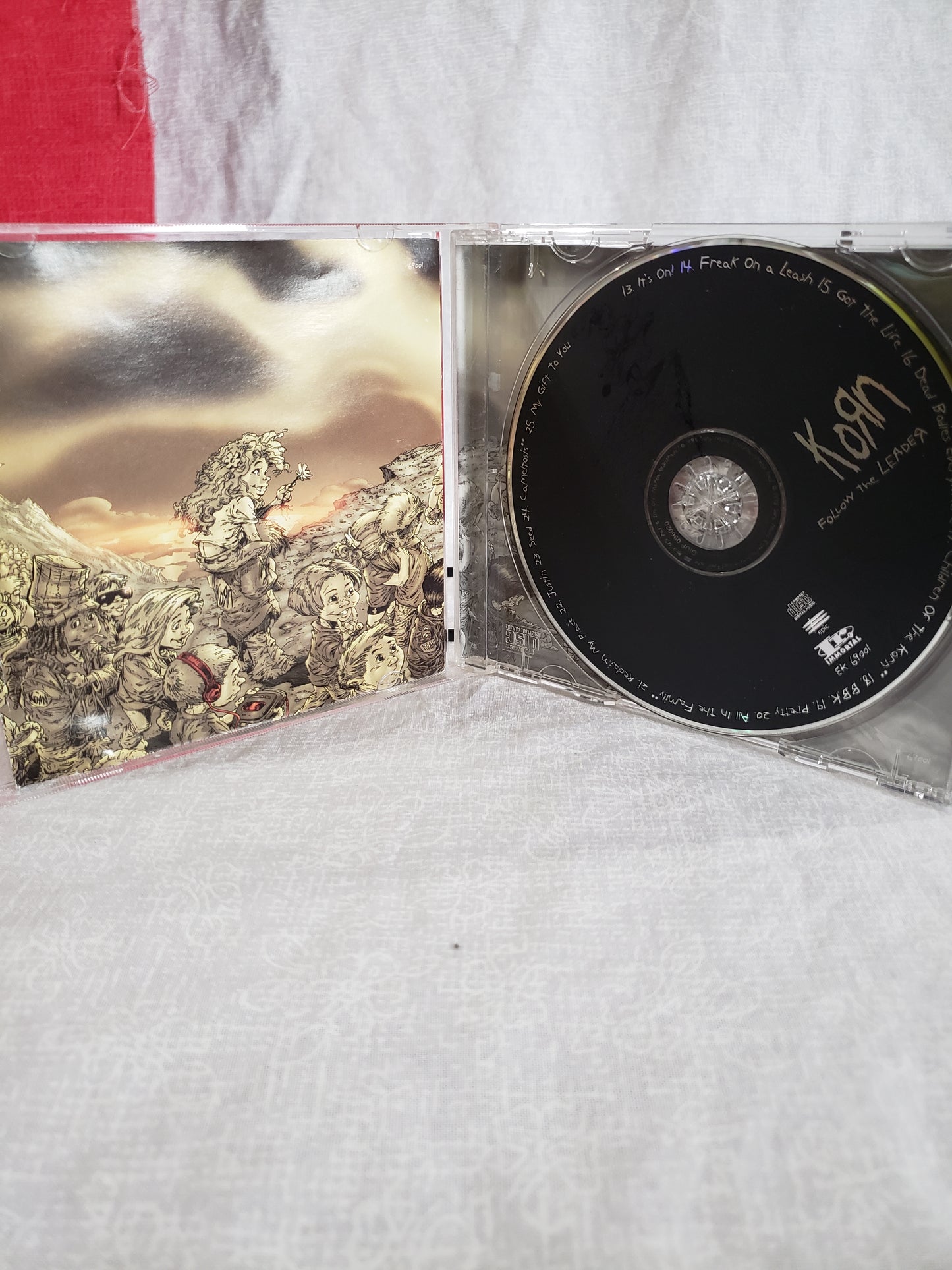 Korn CD Follow The Leader  1998 Immortal  EK 69001  Good Condition